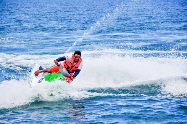 Wave Runners in Cancun 