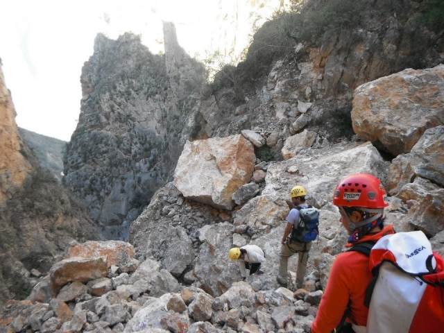 Canyoning secco 