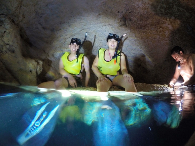 Disfrutando del snorkel