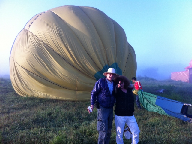  Pendant le gonflage du ballon 