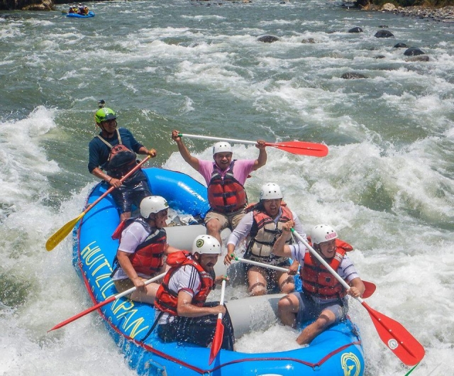 Rafting en balsas inflables