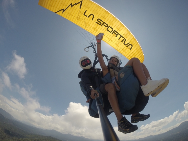 Volando en tandem