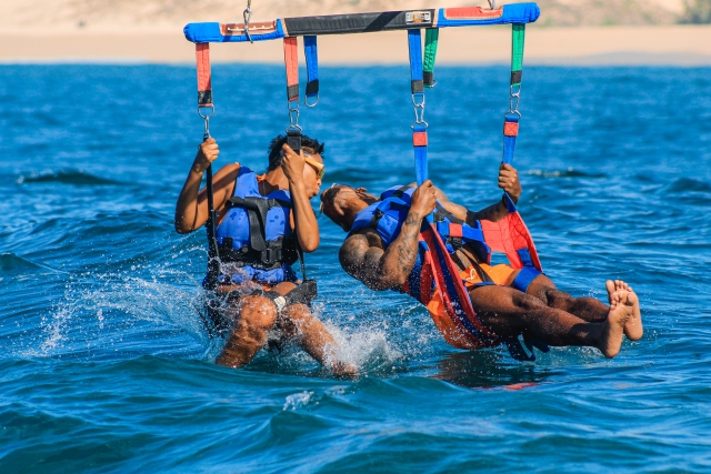 Aterrizando en el agua