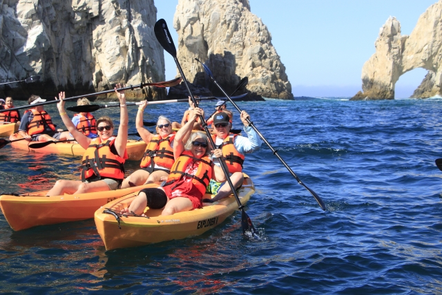  Friends in kayak 