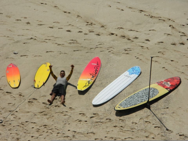  Sur la plage 
