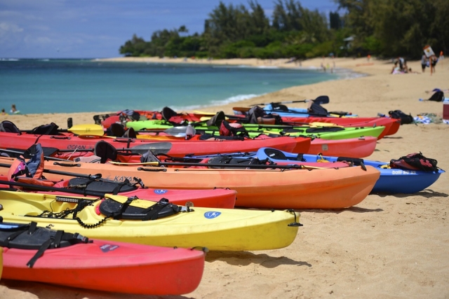  Flotta di kayak