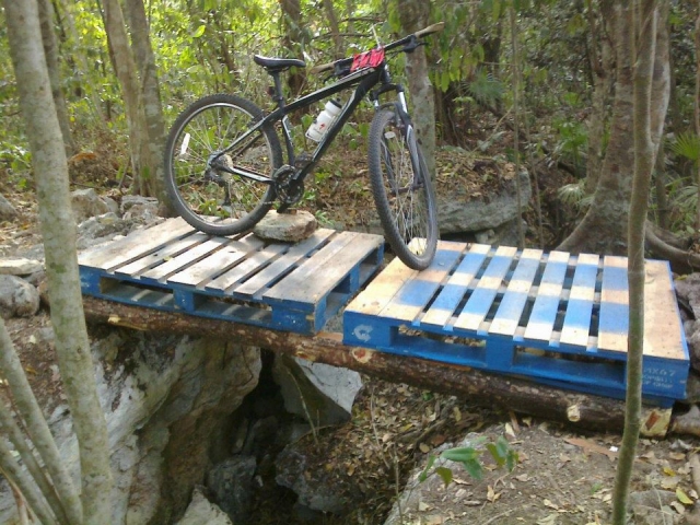  Our bikes and park