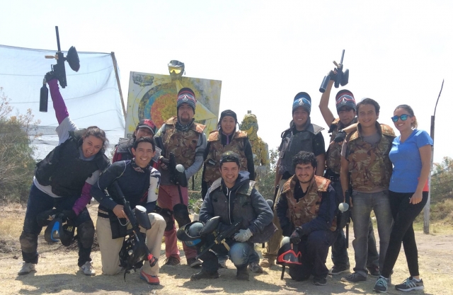 Equipe pronta para jogar 
