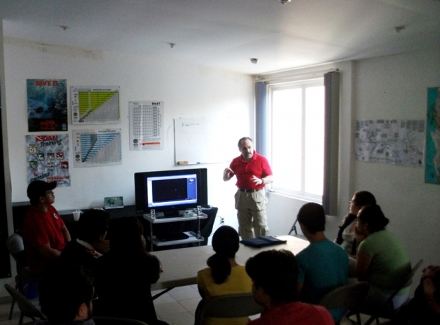  Diving Experience, sessione audiovisiva 