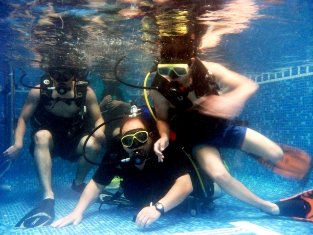  Diving Experience, respirare sott'acqua 