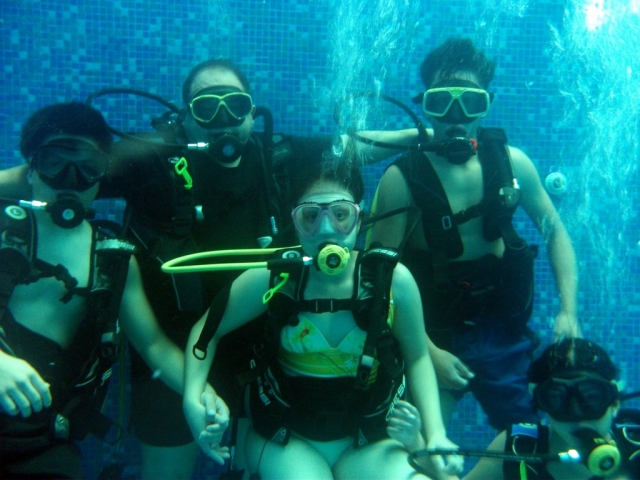  Diving Experience, la foto di gruppo 