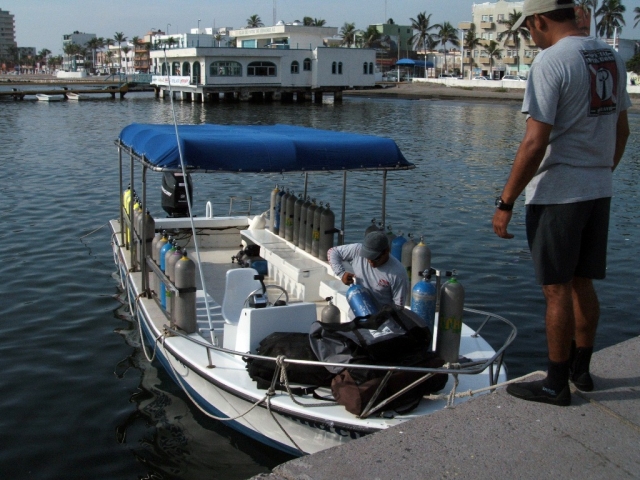  Immersioni a Veracruz, barche speciali per le immersioni 