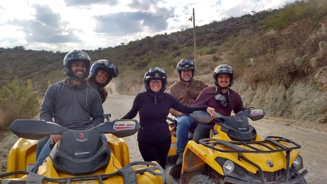  Family on ATV route 
