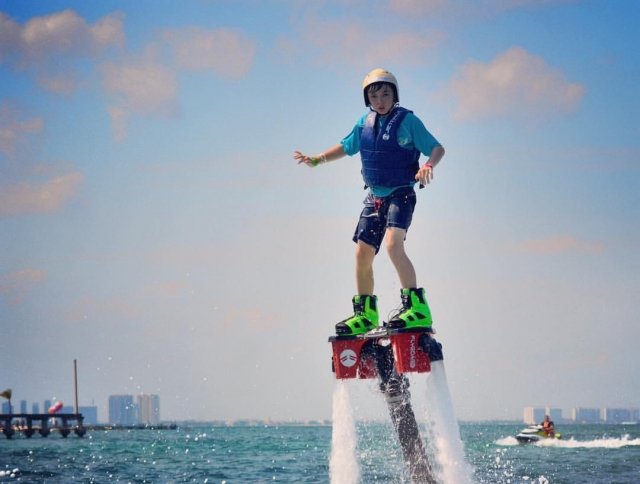  Volo con il flyboard