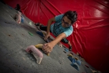 1 day pass to the climbing gym and climbing shoes rental