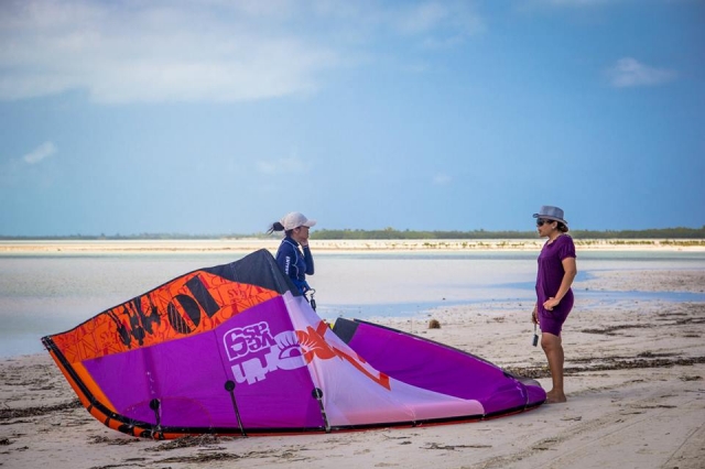 Kitesurf à Cancun 