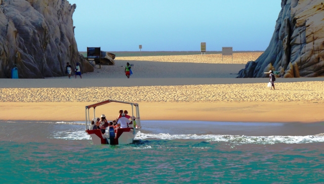 Paseo hacia la playa