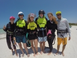 Corso di kitesurf scontato per gruppi a Progreso 12 ore