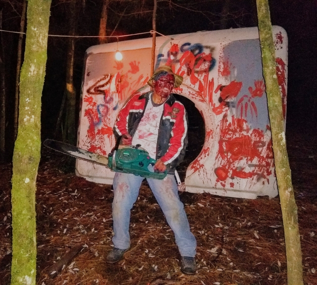  Actors in laser tag 