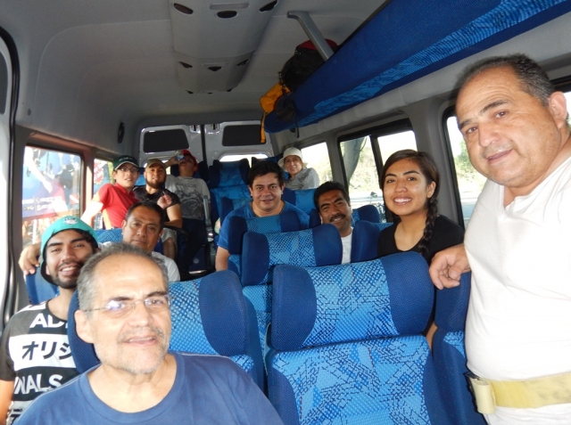 viaggiare sull'autobus 