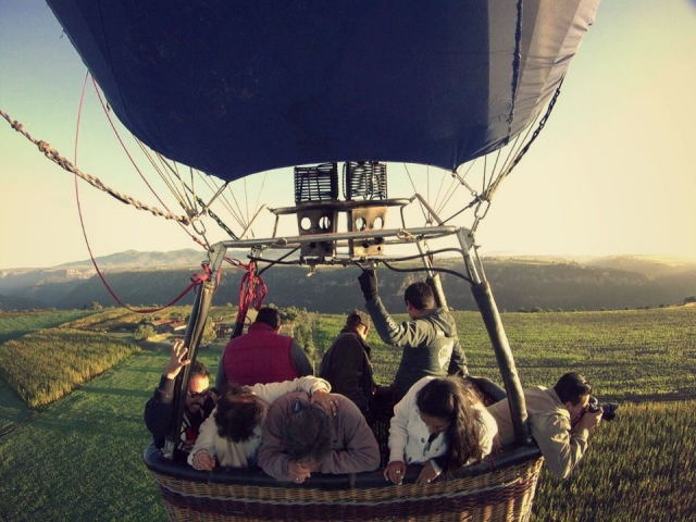 vuelos en globo aerostático