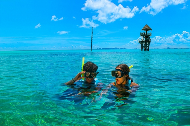 Snorkel na ilha 