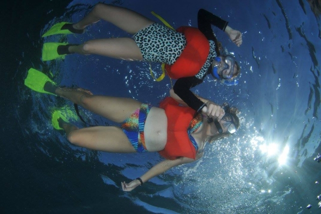  Snorkeling in reserve 
