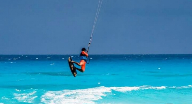  école de surf à Cancun. 