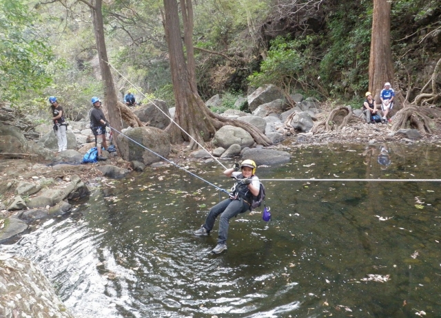  zip line nel canyon 