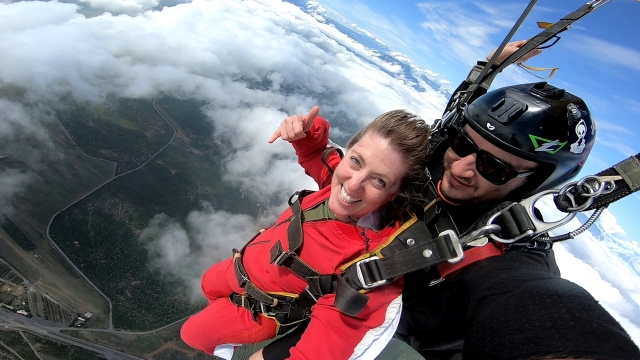 Disfrutando de la adrenalina