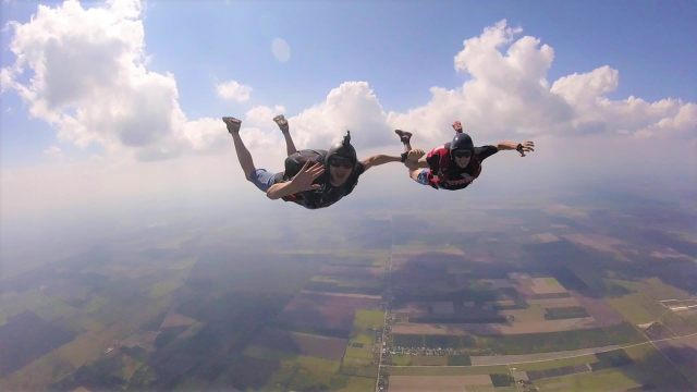  Saut en parachute 