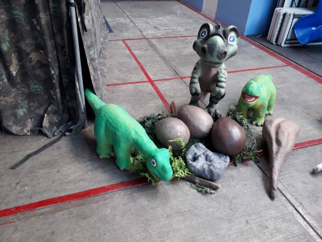  Baby-Dinosaurier 