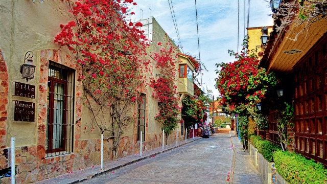 Fachadas en Tequisquiapan