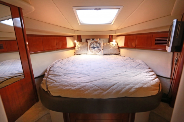  Bedroom inside the yacht 