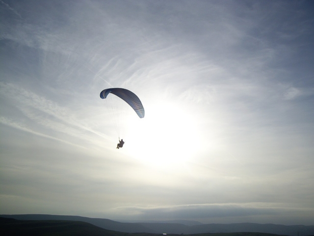  Volare in parapendio 