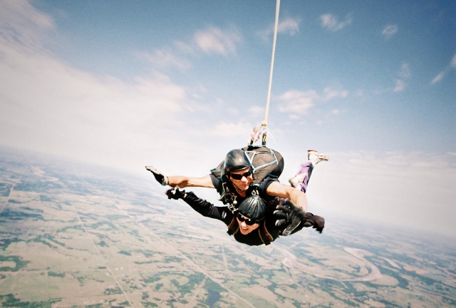 Skydiving