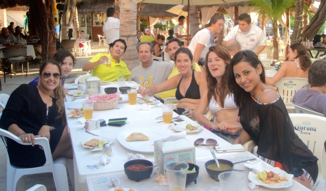 Comida en isla mujeres 