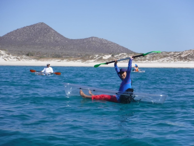  Enjoying kayaking 
