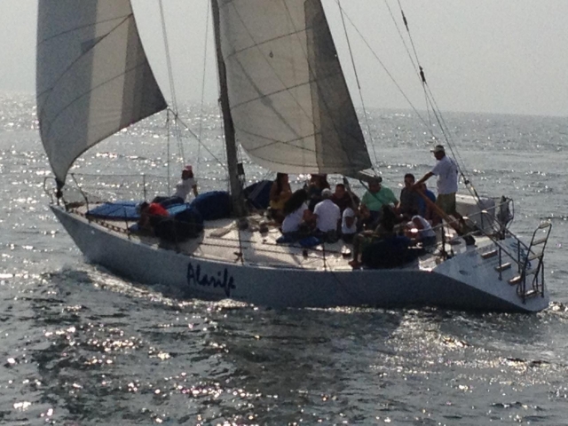  Segeln auf einem Segelboot