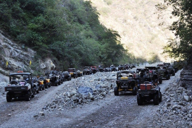 Off-road routes 