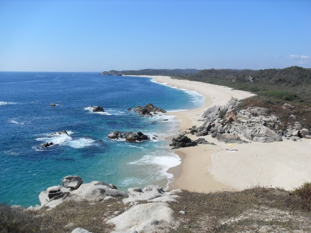  沙滩和大海 