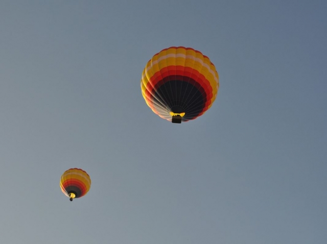  Palloncini visti da terra