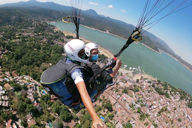  Vol panoramique en parapente 