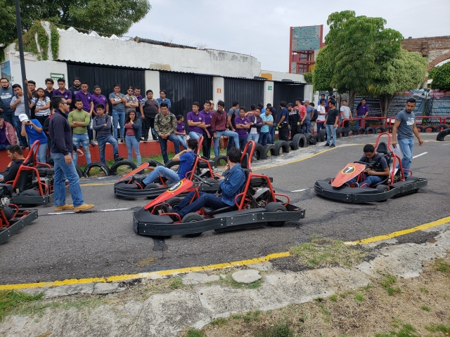  Course de kart en groupe à Puebla 