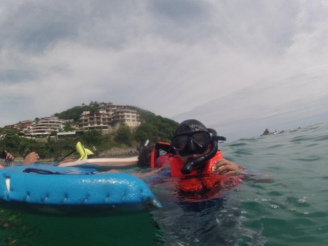 Snorkeling in Ixtapa 