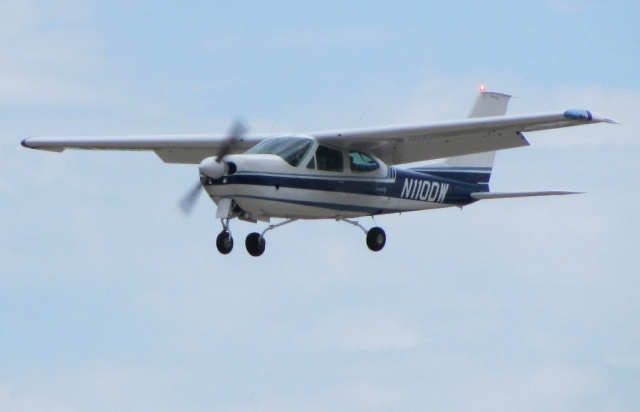 Vol en petit avion 