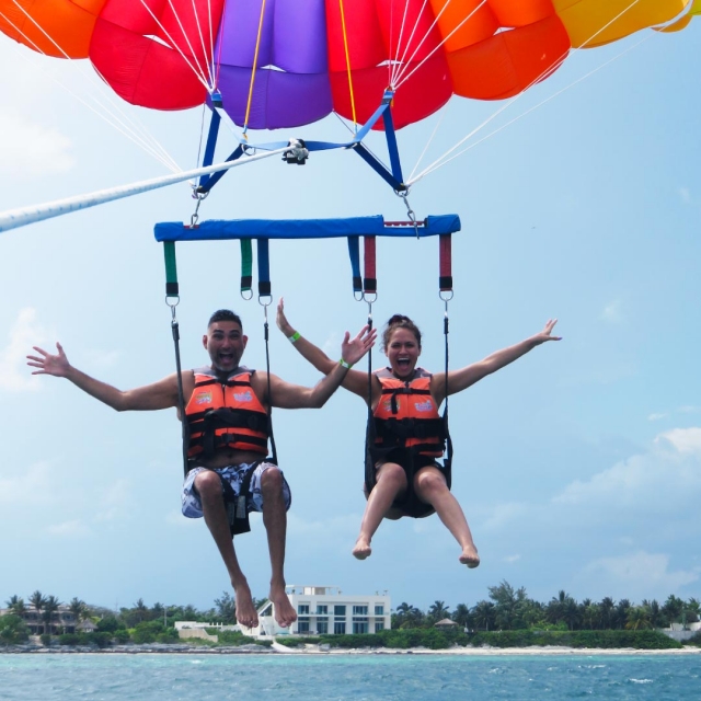 Volando en spinnaker