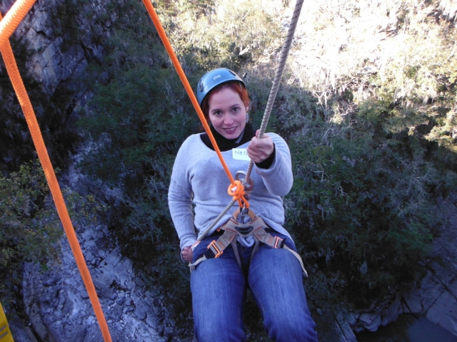  Rappelling in the trucks 