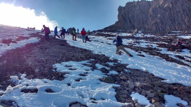  Salita alla vetta dell'orizaba 