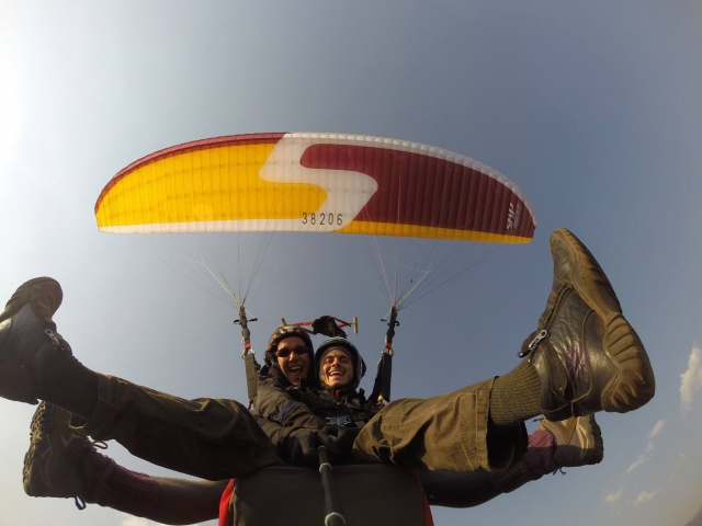  Volo in parapendio 
